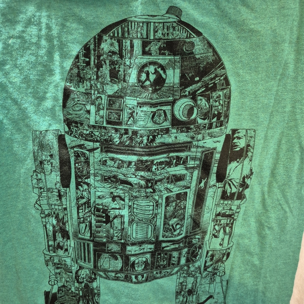 R2D2 Star Wars Adult M Tee Shirt